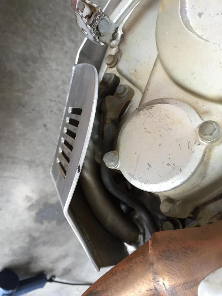 XR400 Engine Oil Cooler on XR250R XR250/400 ThumperTalk