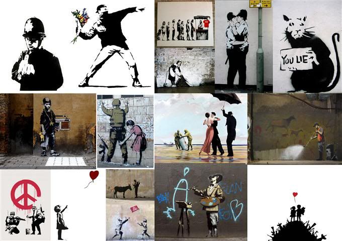 Banksy Collage