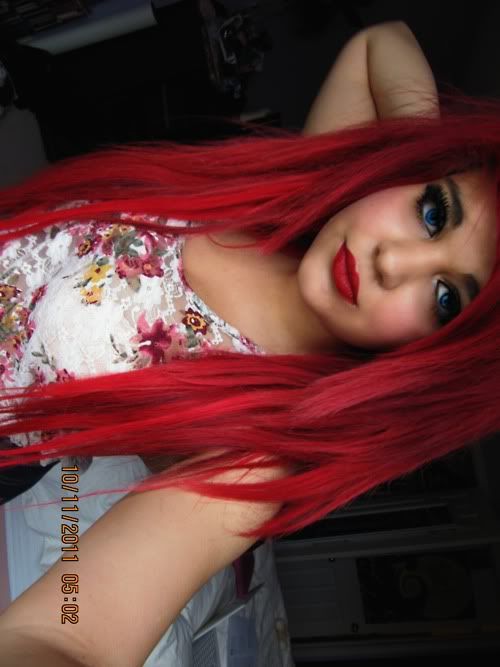 red hair goth photo: Kira Veronica Sarafu tumblr_lsyzn3Mj6X1qamz78o1_500.jpg