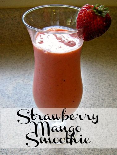 Strawberry Mango Smoothie