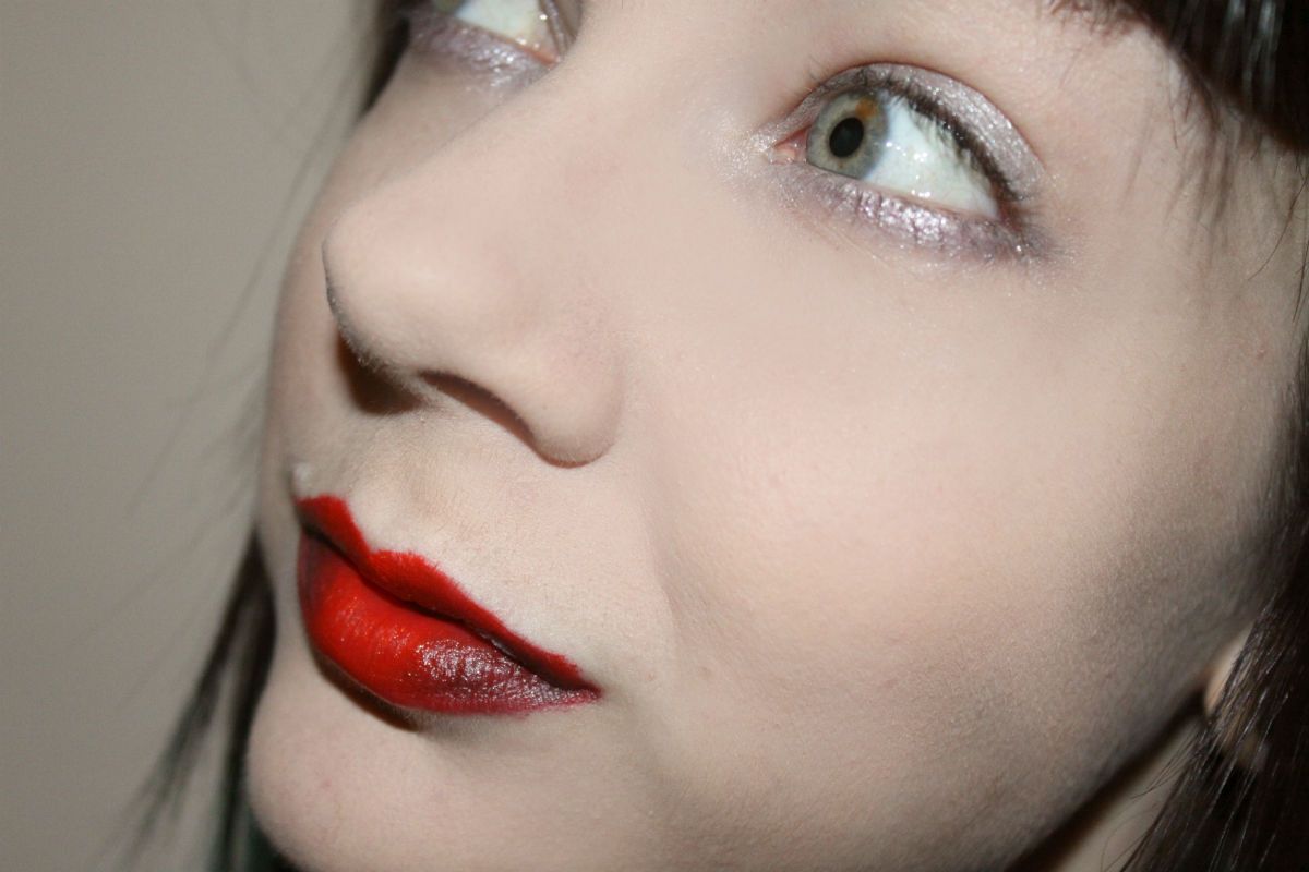 mac cosmetics lipstick red lip ombre lip tutorial beauty make up look new york fashion week kenneth cole a/w13 2013