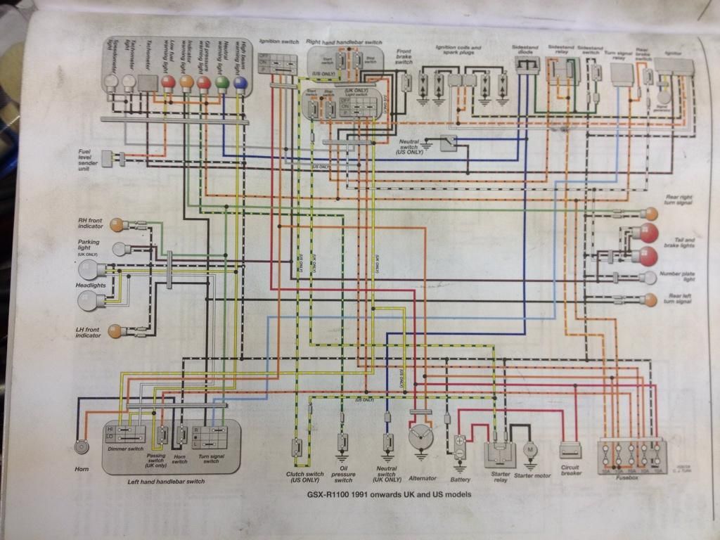 Gsxr 1100 Wiring Diagram