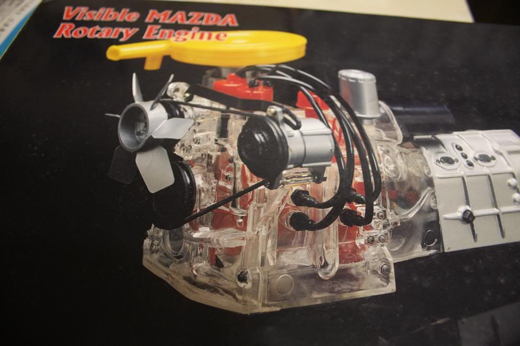 1/5th scale Mazda Rotary Engine model Kit find AusRotary