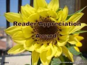 Reader Appreciation Award, Blog award