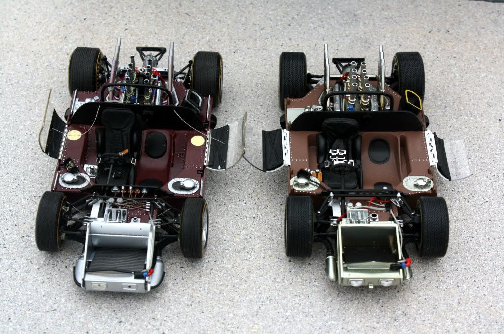 Chaparral 2C comparison - Autoart vs Exoto | DiecastXchange
