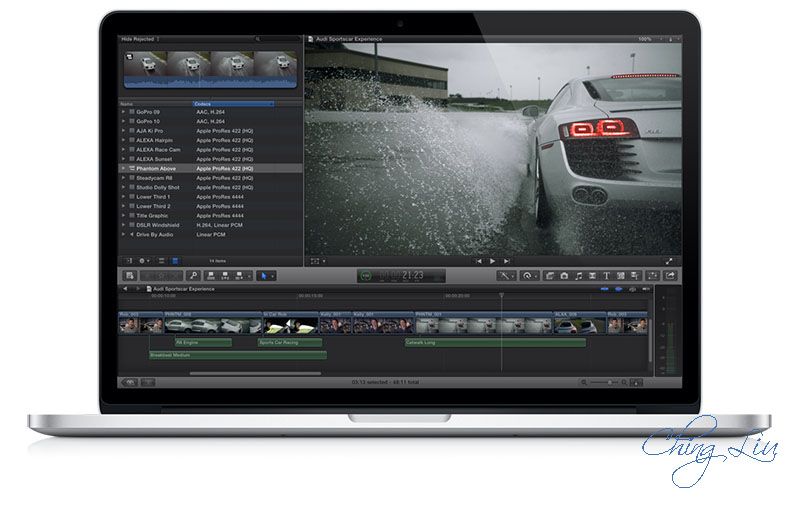 Final Cut Pro X 10 0 8 Mac OS X ChingLiu