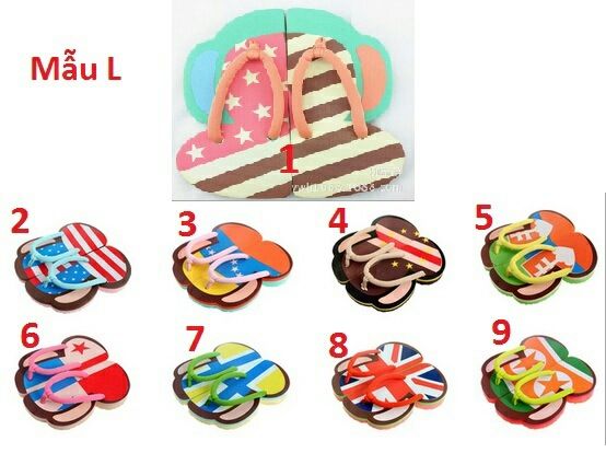 Chuyên sỉ và lẻ dép xốp thái lan kitty, trái cây!!!!!!!! - 13