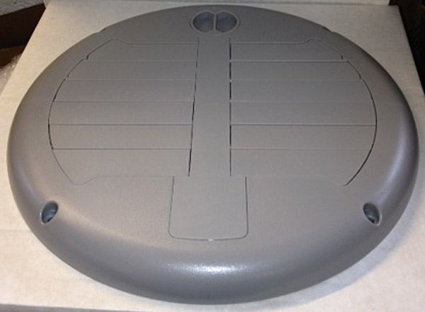 Van Motorised ventilator with grey inner valve
