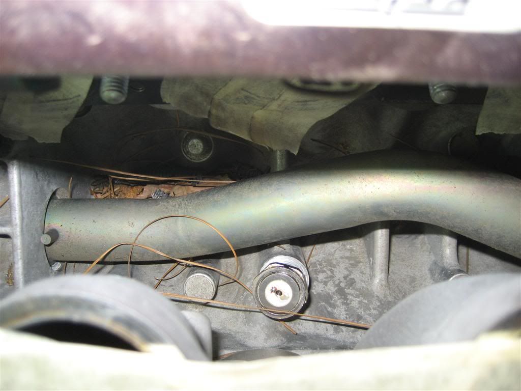 After that major set back I really needed to gain access under the intake manifold pipes to use a long socket or wrench to remove the sensor.