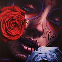 Fantasy Art Dia De Muertos By Madam Valkyrie Photobucket